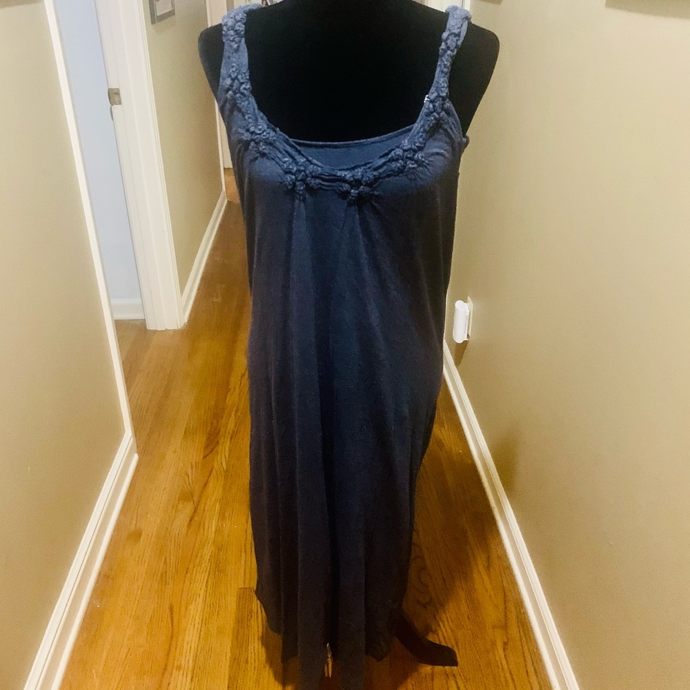 Poleci Blue Cotton Dress
